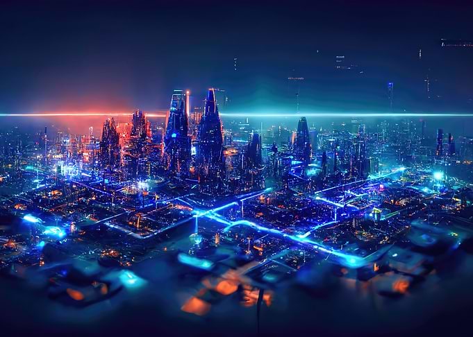 Cyberpunk Neon City