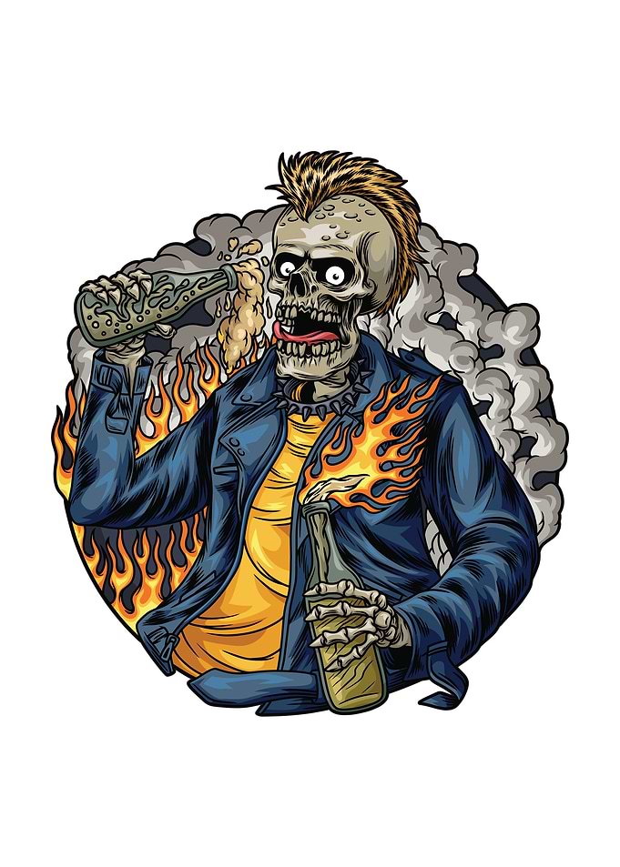 Punk Head skull