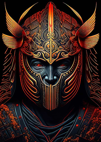 Japanese Samurai warrior 2