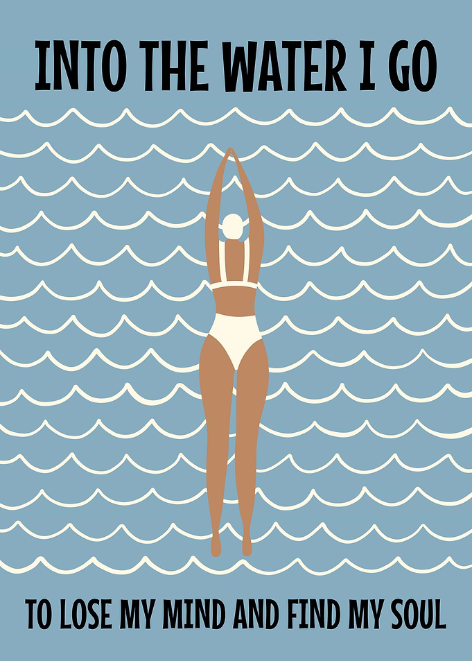 Into the water