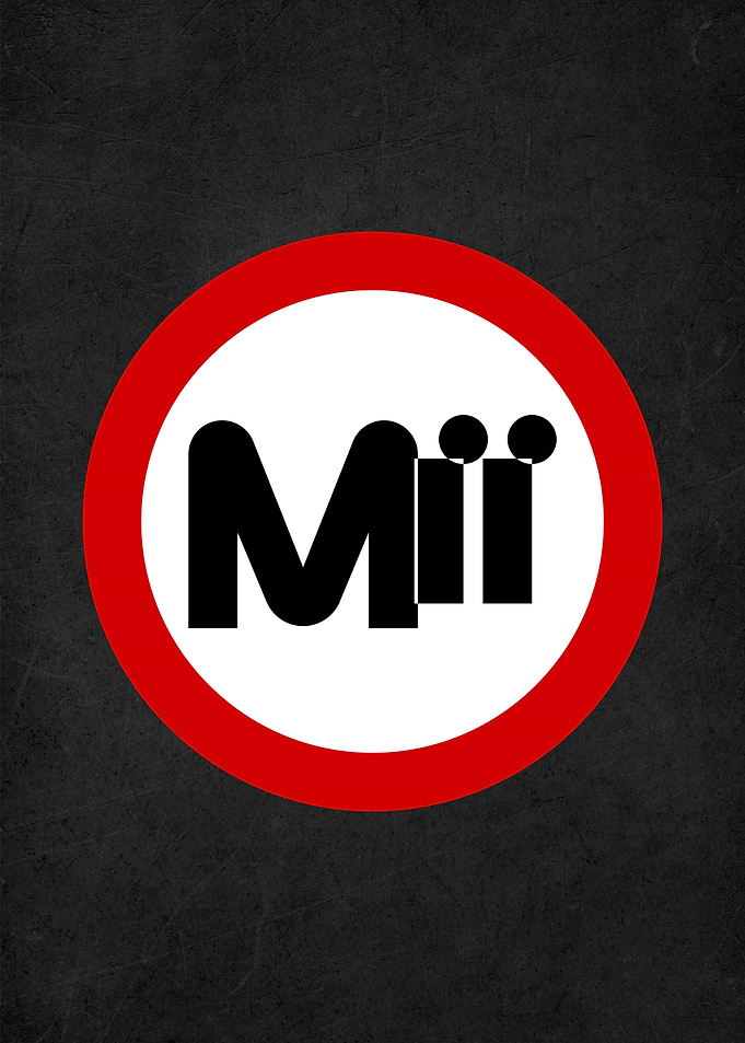 mii road sign