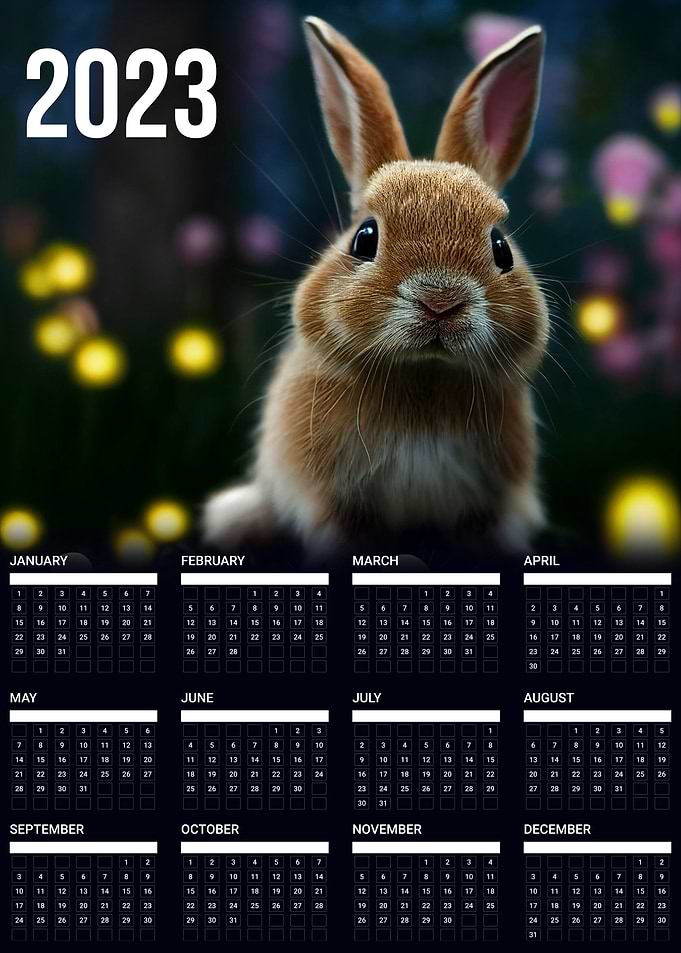 2023 calendar