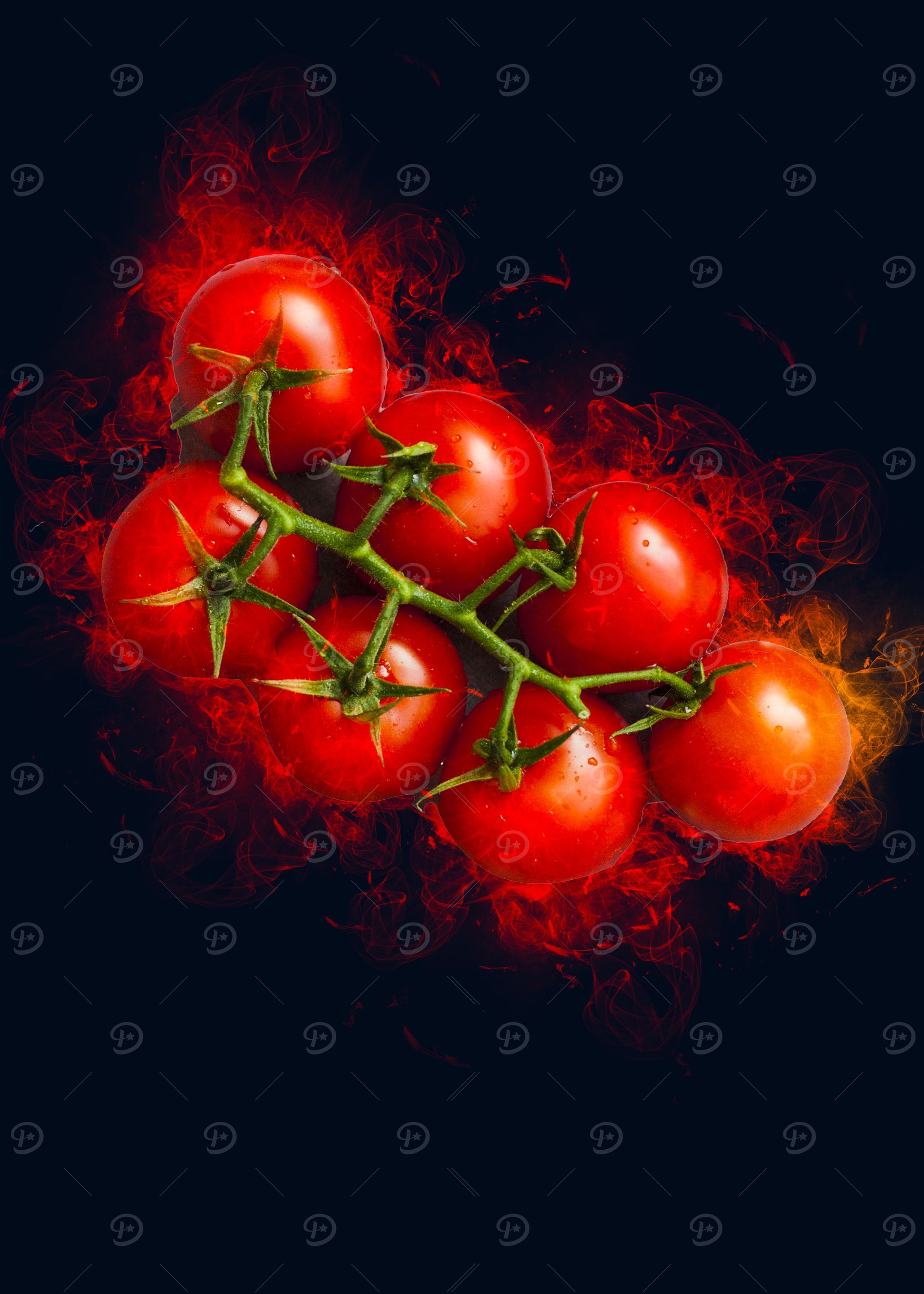 tomatoes smoke