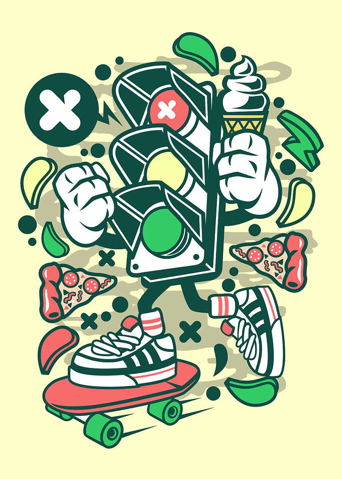 Cartoon Illustration 67