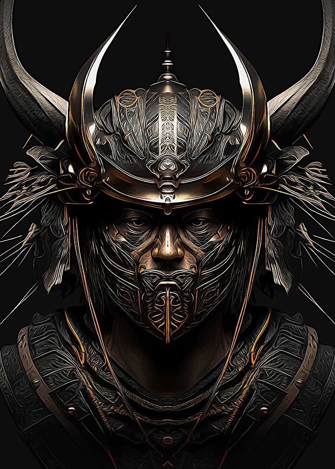 Japanese Samurai warrior 6