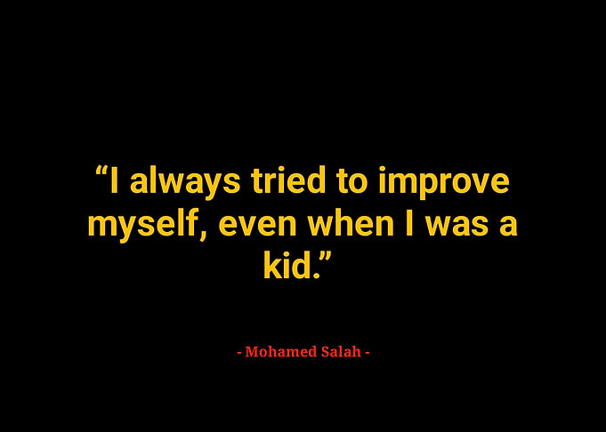 Mohamed salah quotes