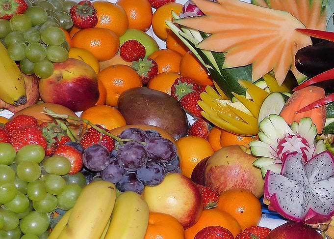 the healthy fruit