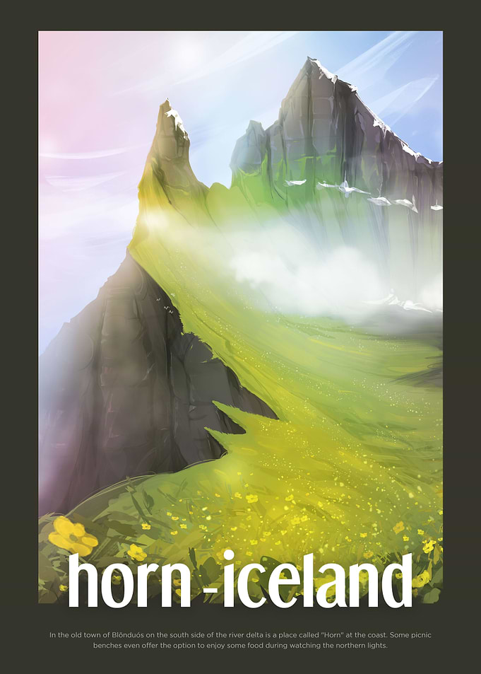 Horn in iceland