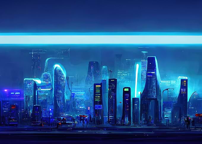Cyberpunk Neon City