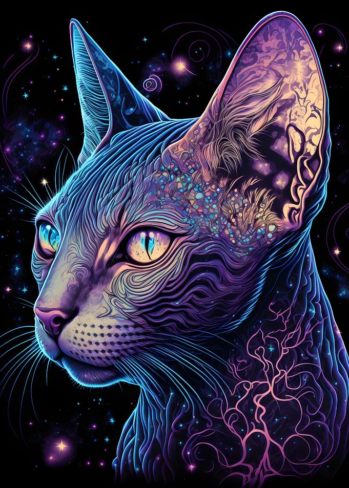 Black Light Cat 35
