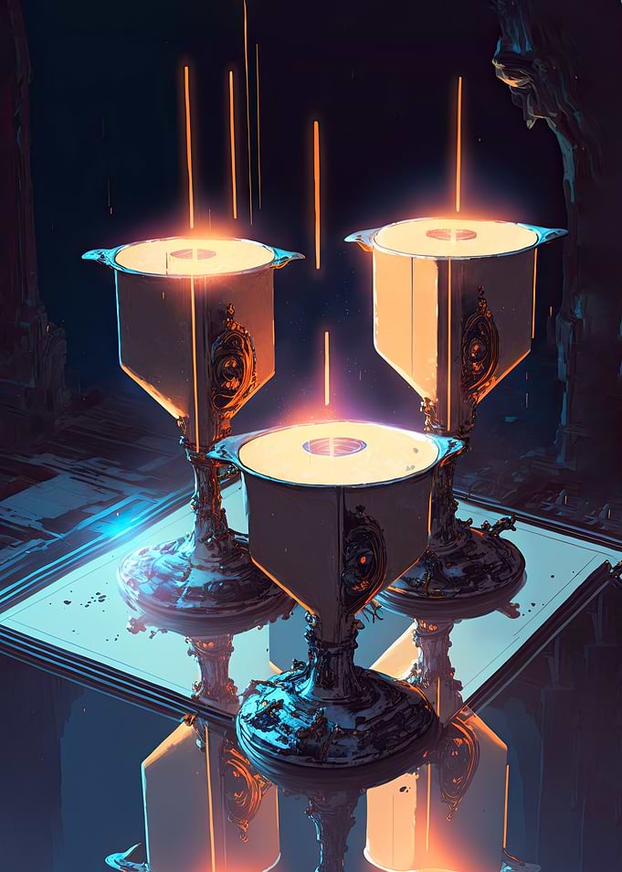 3 of Cups MystDeck