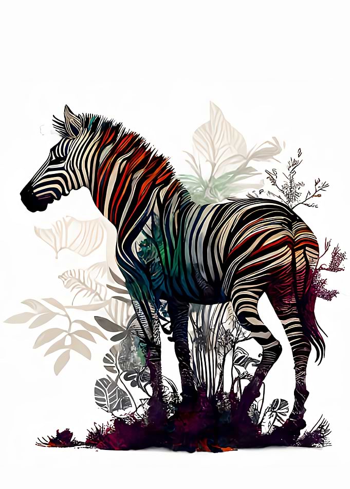 Colourful Zebra