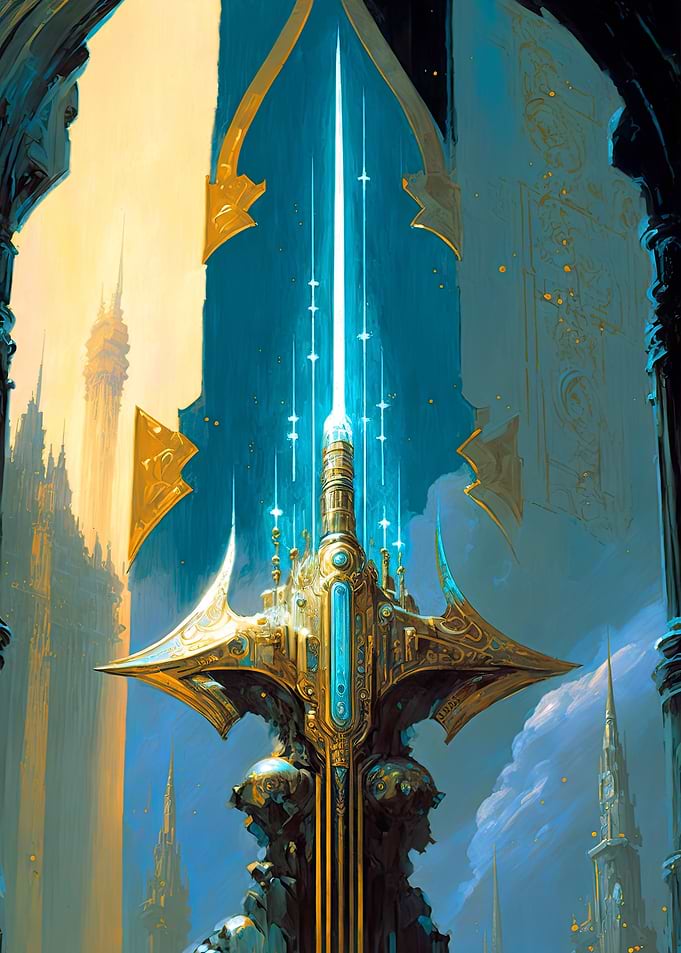 Ace of swords MySTDeck