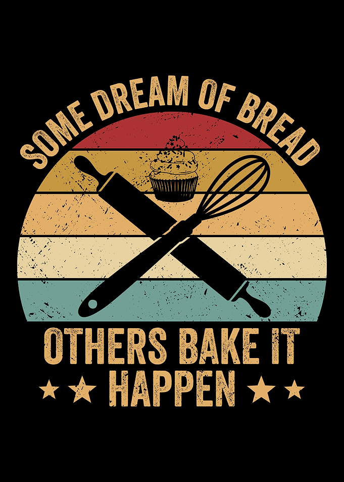Funny Bread Baking Baker