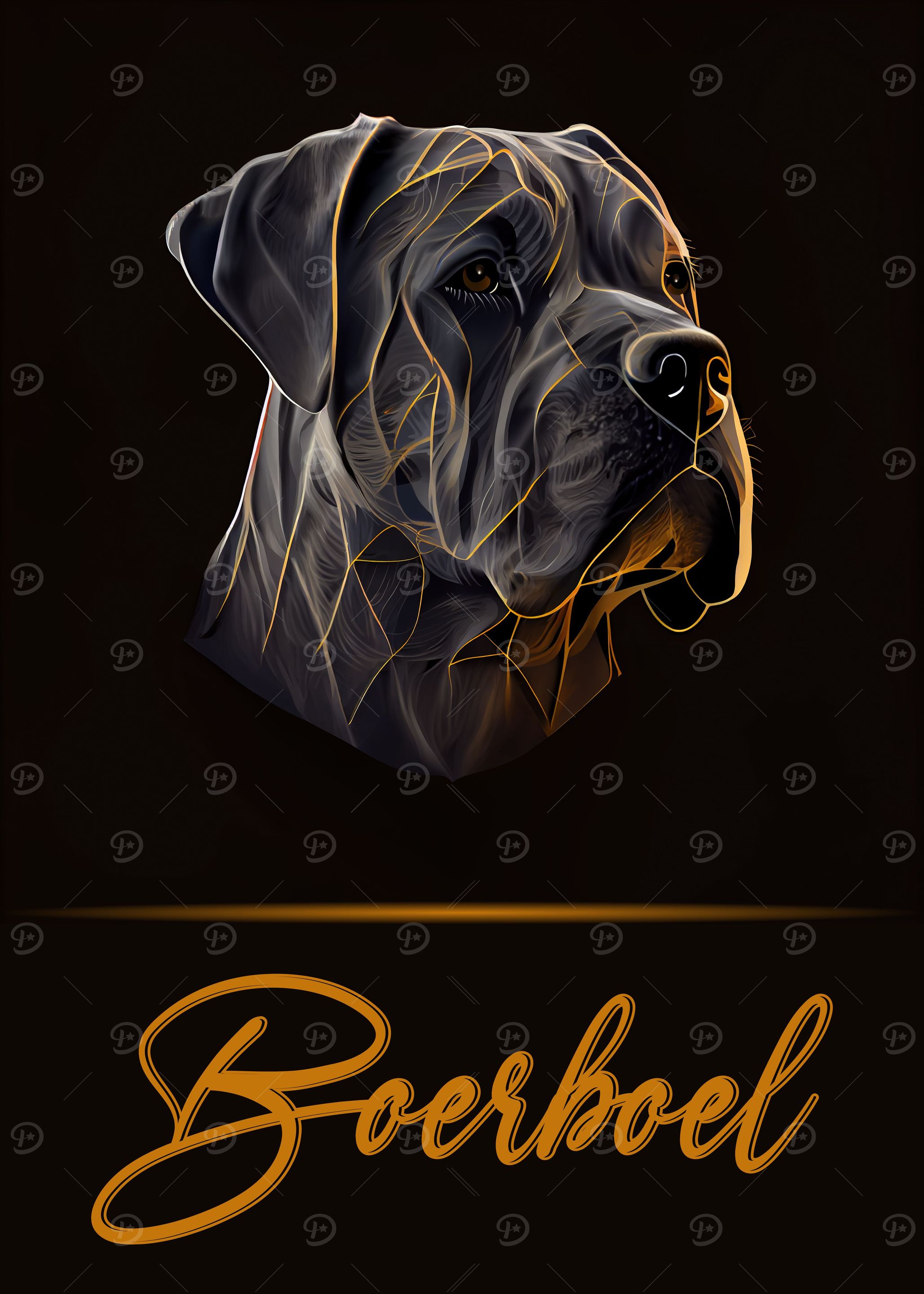 Boerboel Portrait