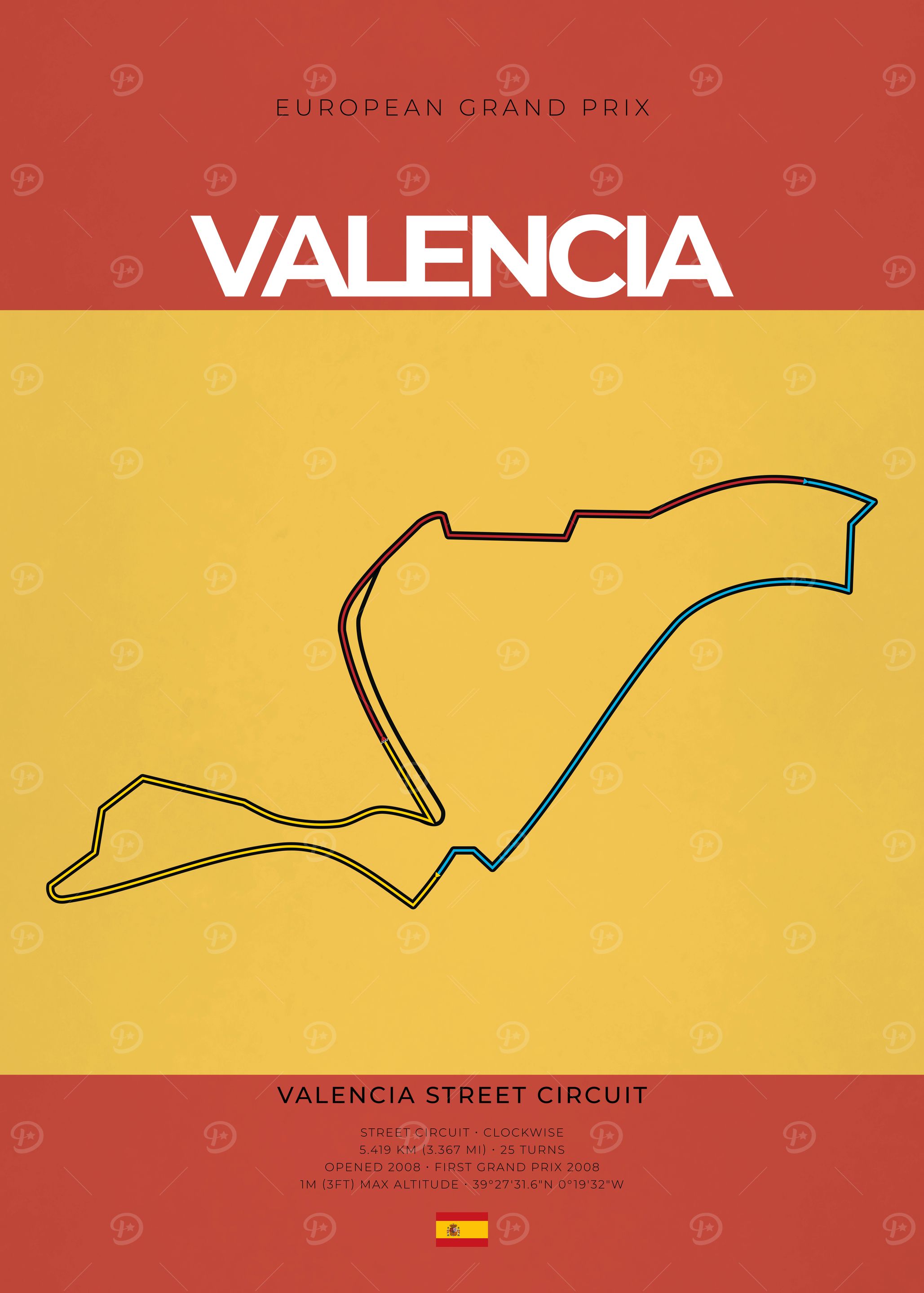 Valencia F1 Circuit Spain