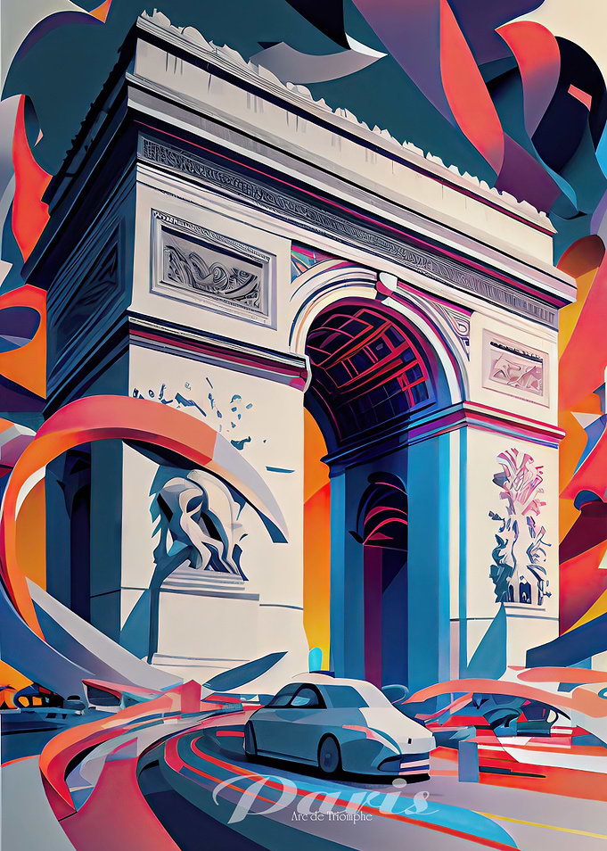 Paris Arc de Triomphe 1