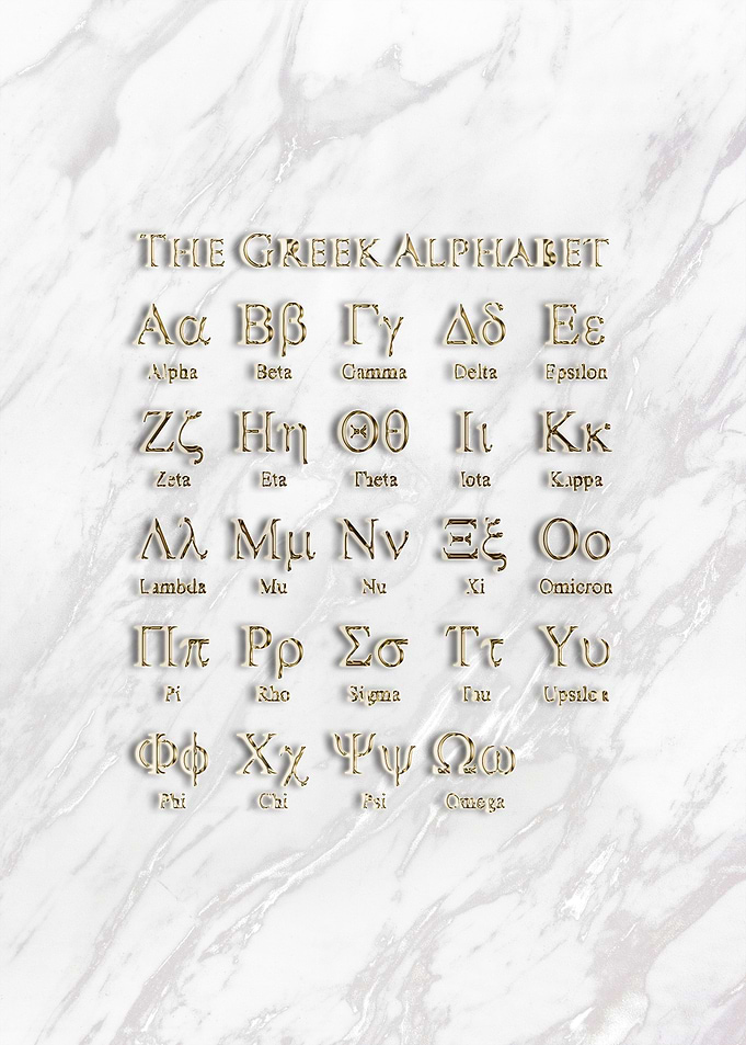 GREEK ALPHABET