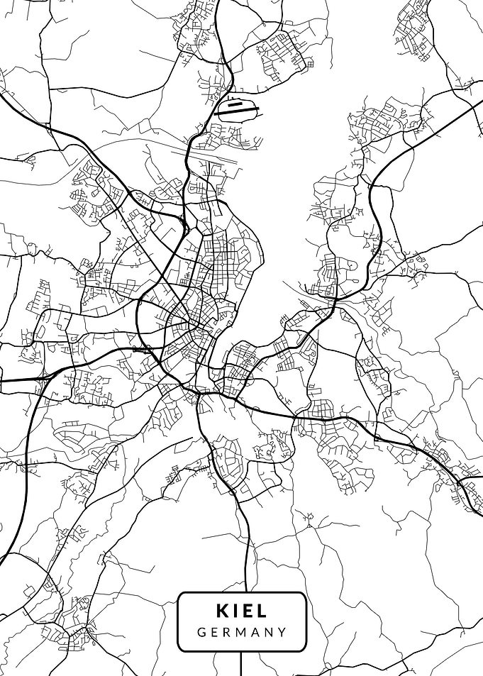 Kiel Germany Map