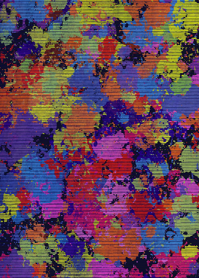 Splash Painting Wall Art