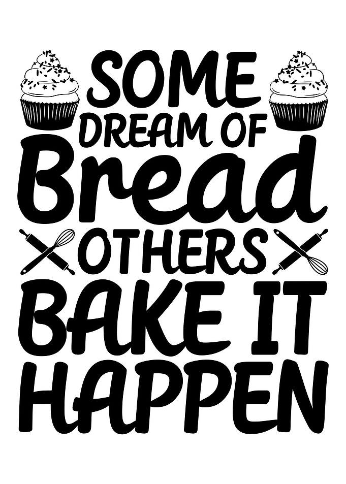 Funny Bread Baking Baker