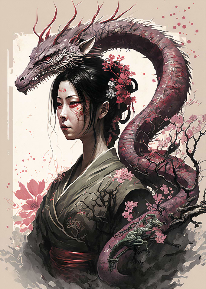 Geisha Dragon