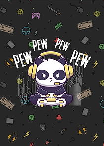 Gaming Panda Pew Pew Pew