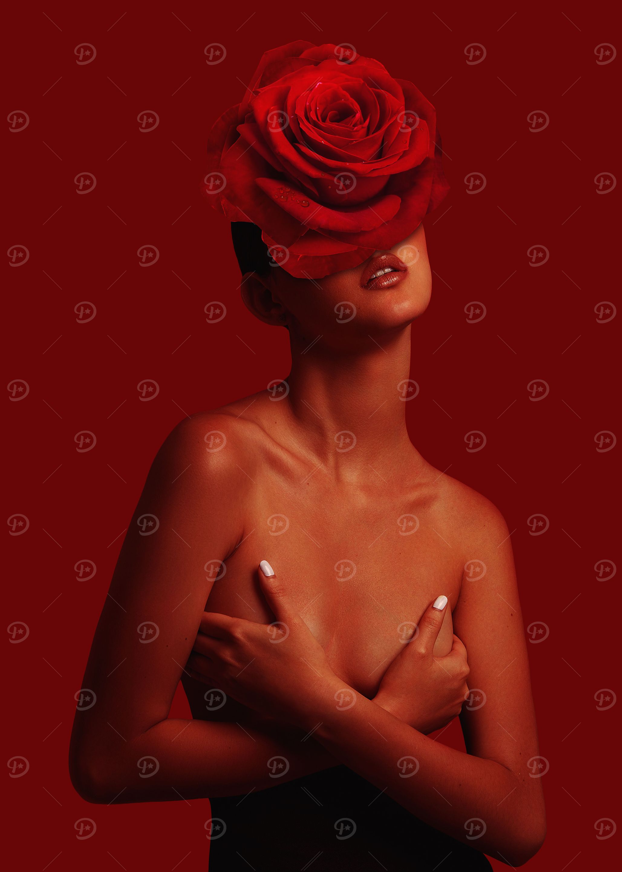 femme fleur 2