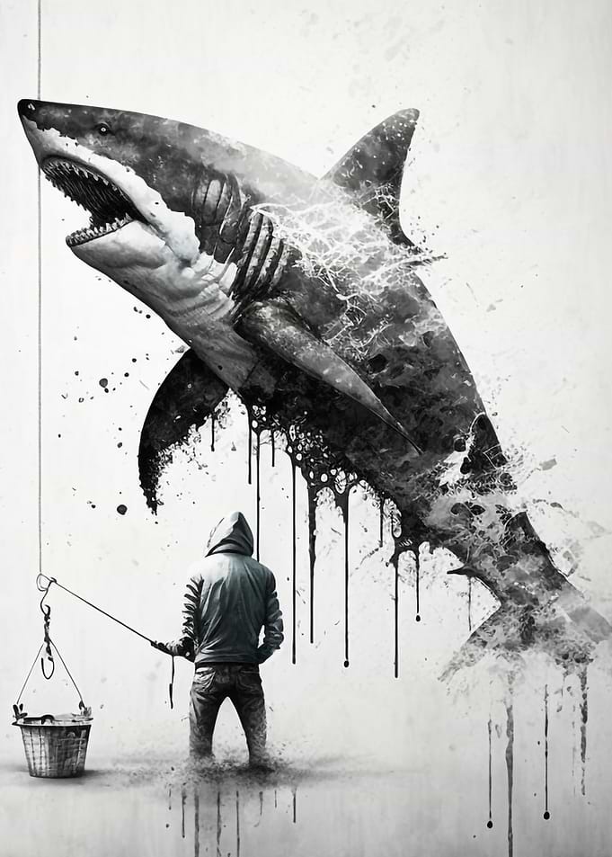 Great White Shark Jaws