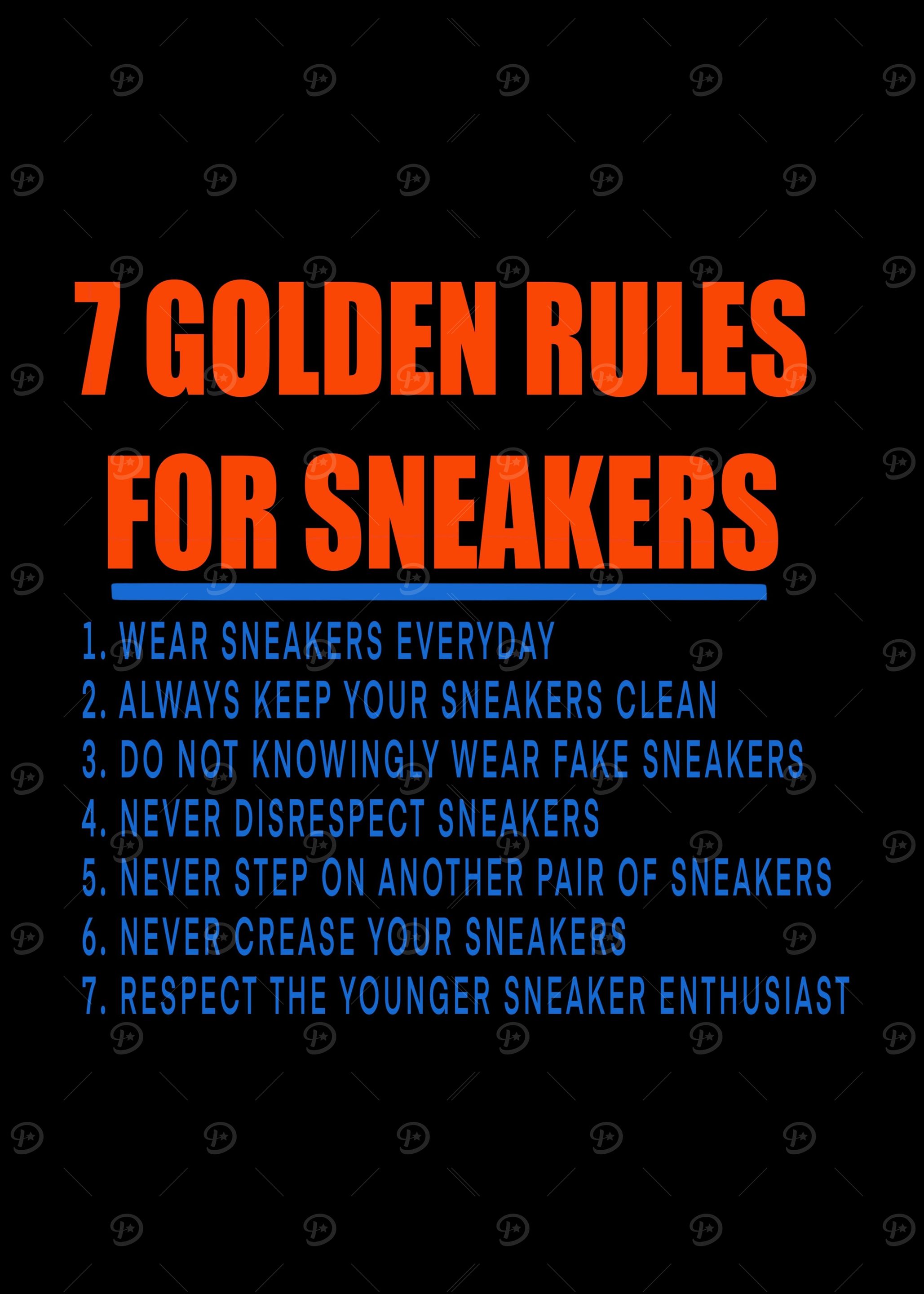 Sneaker rules