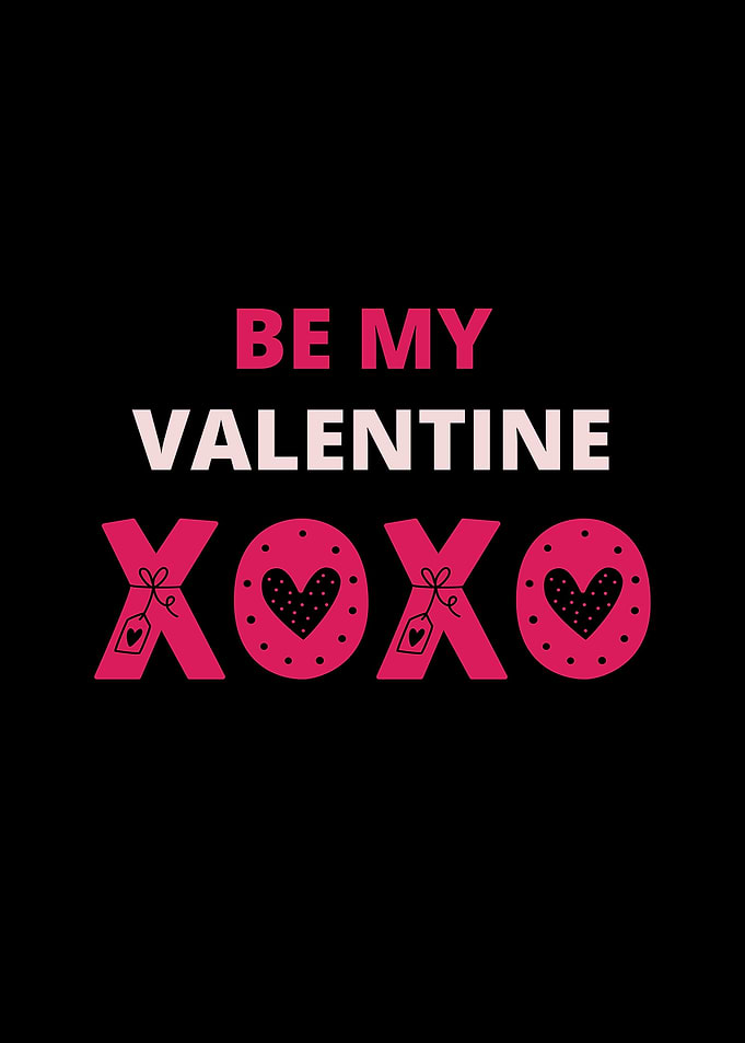 Be my valentine