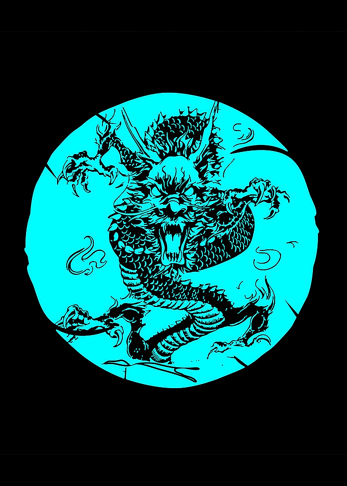 blue dragon