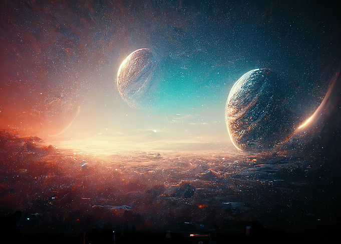 Space nebula galaxy