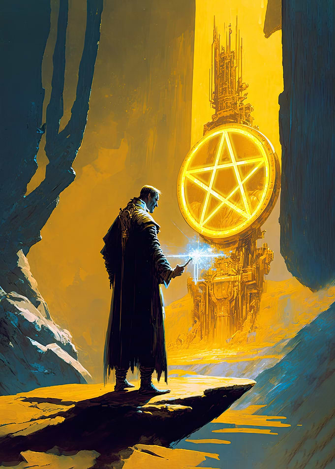 King of Pentacles MySTDeck