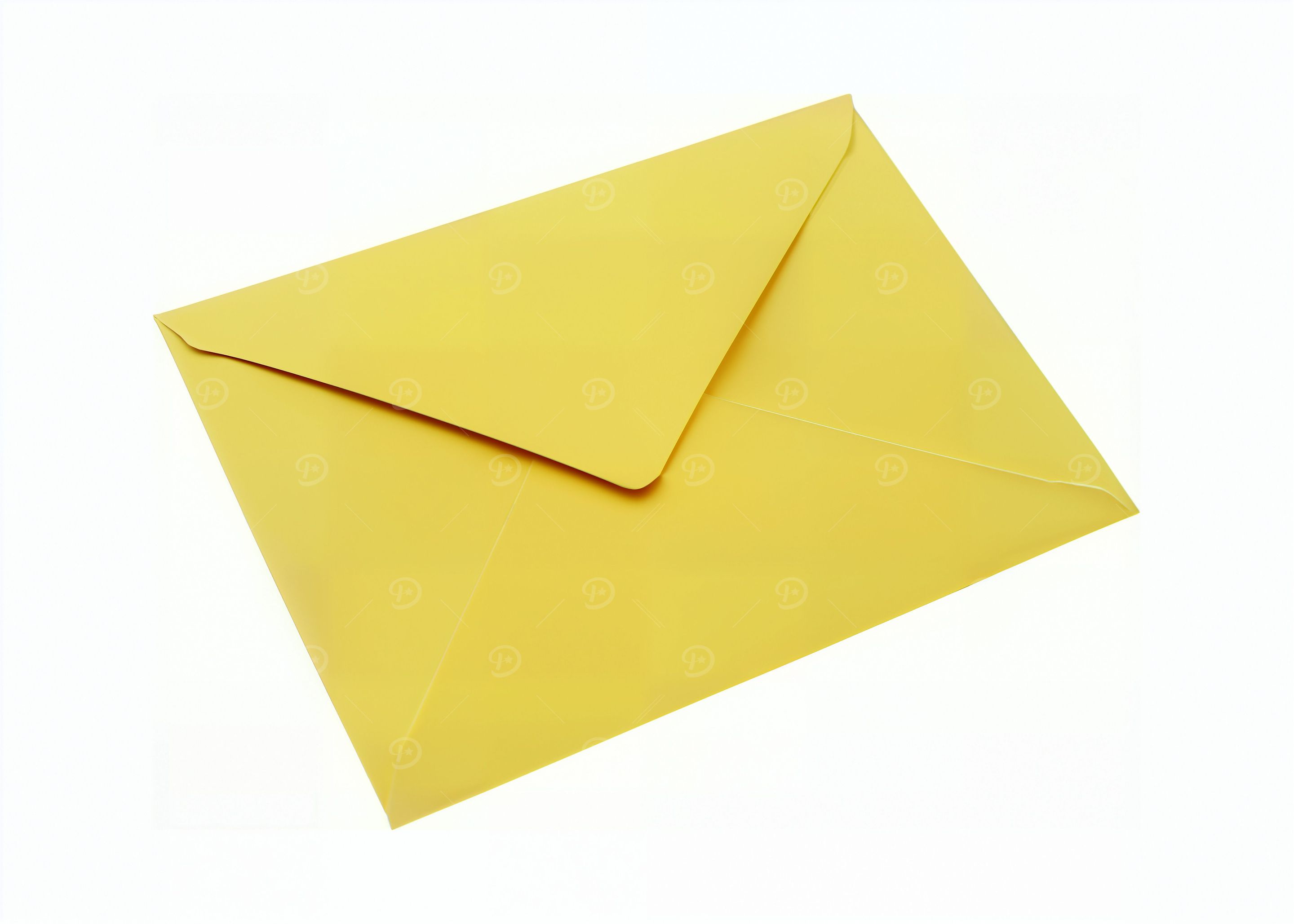 Envelope letter yellow ill
