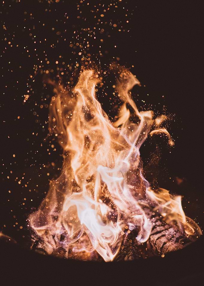 Fire Sparks and Flames