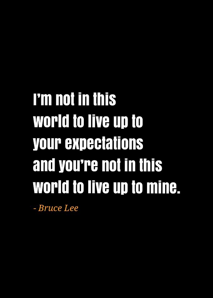 quote Bruce Lee