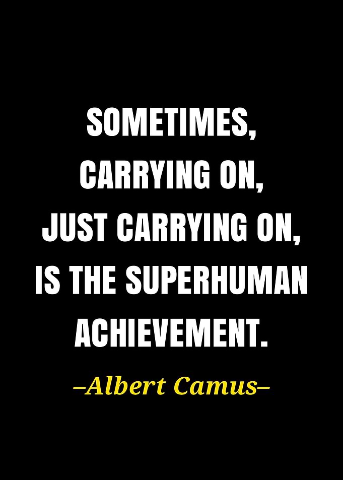 Albert camus quote