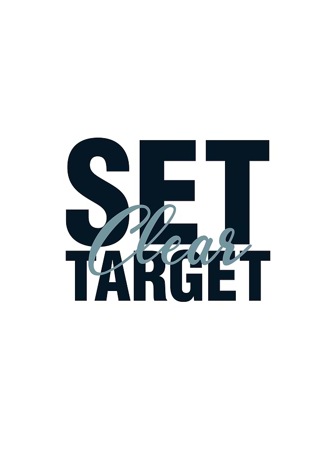 Set The Target Typography