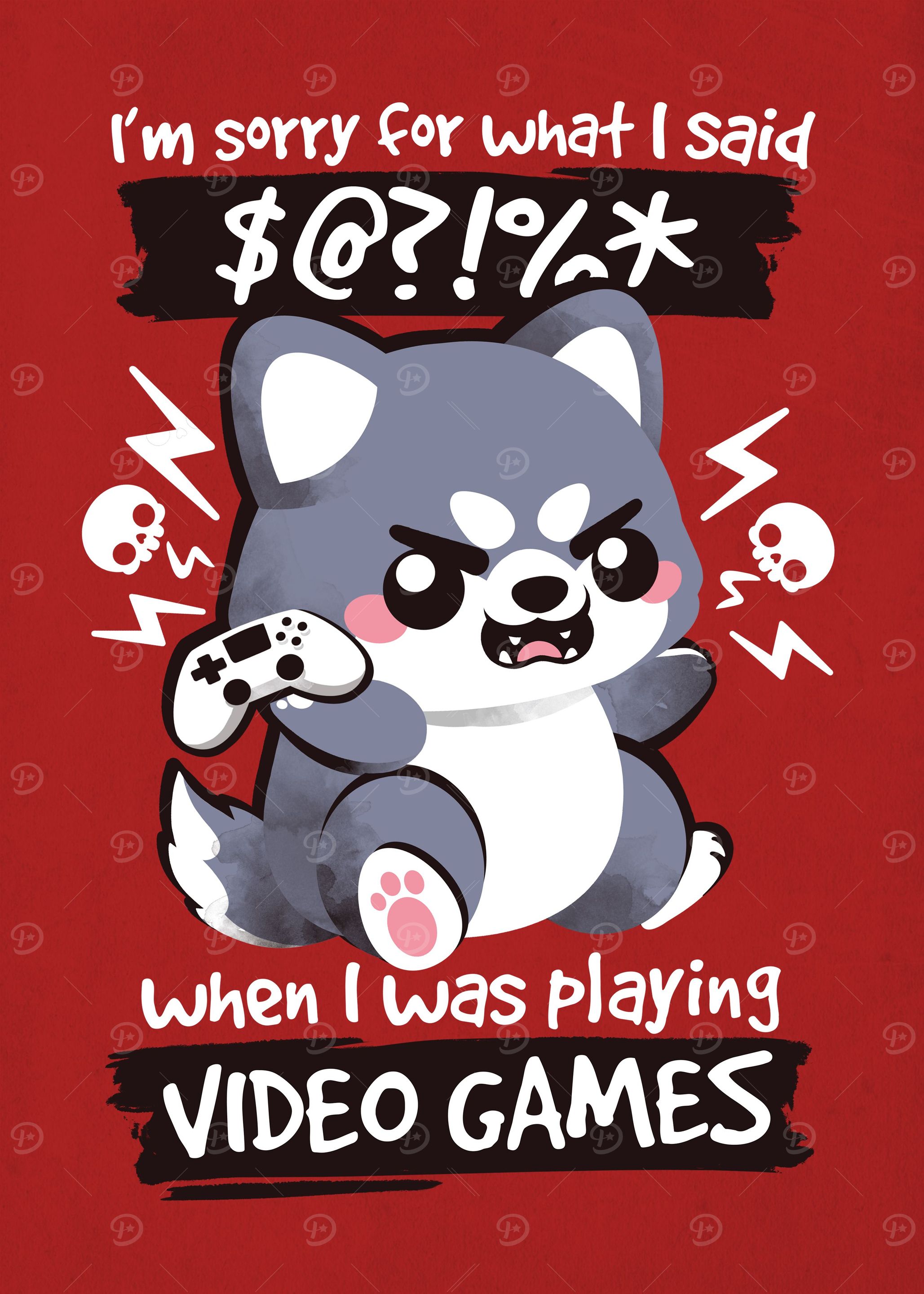 Angry gamer