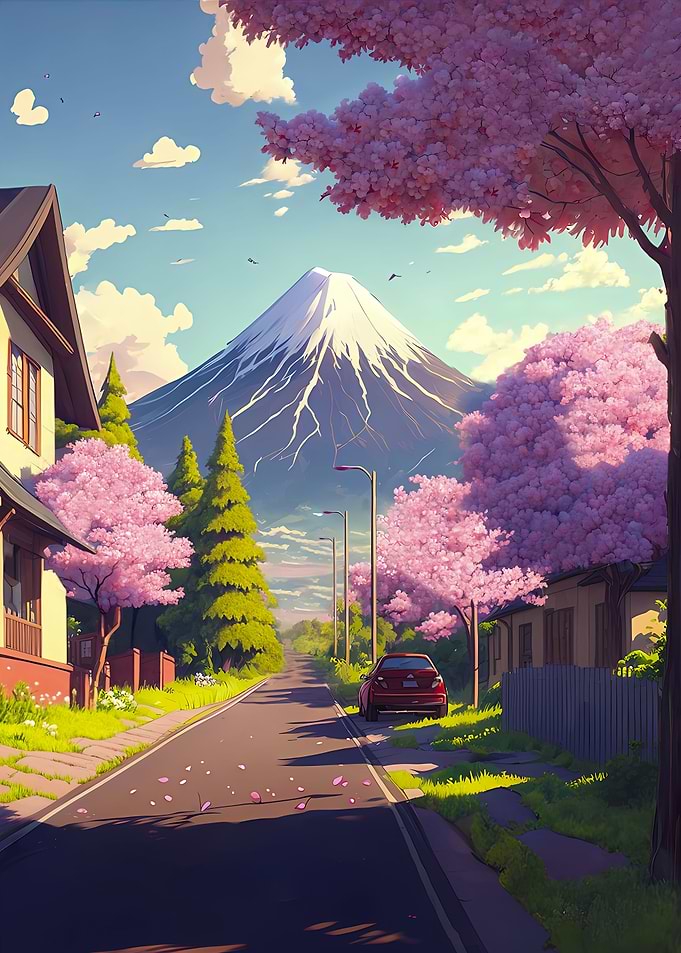 The Road to Fuji Spring