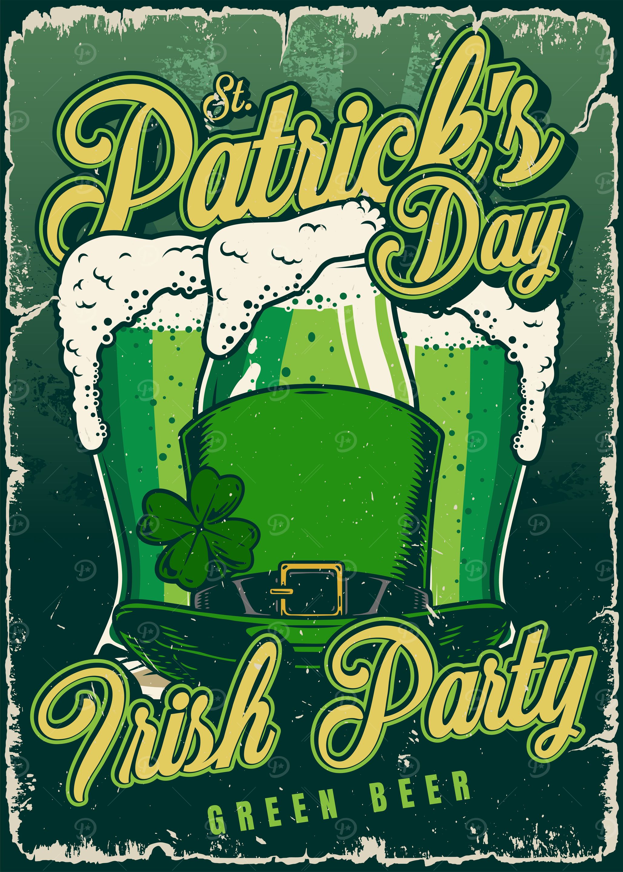 St Patricks Day Beer Party