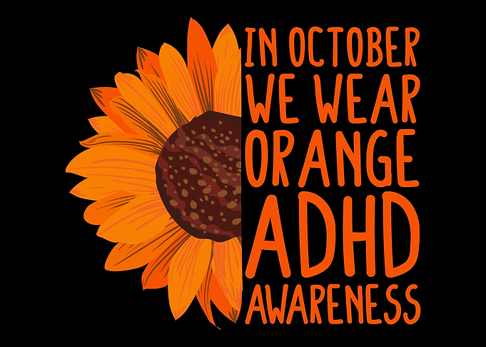 ADHD Awareness Sunflower