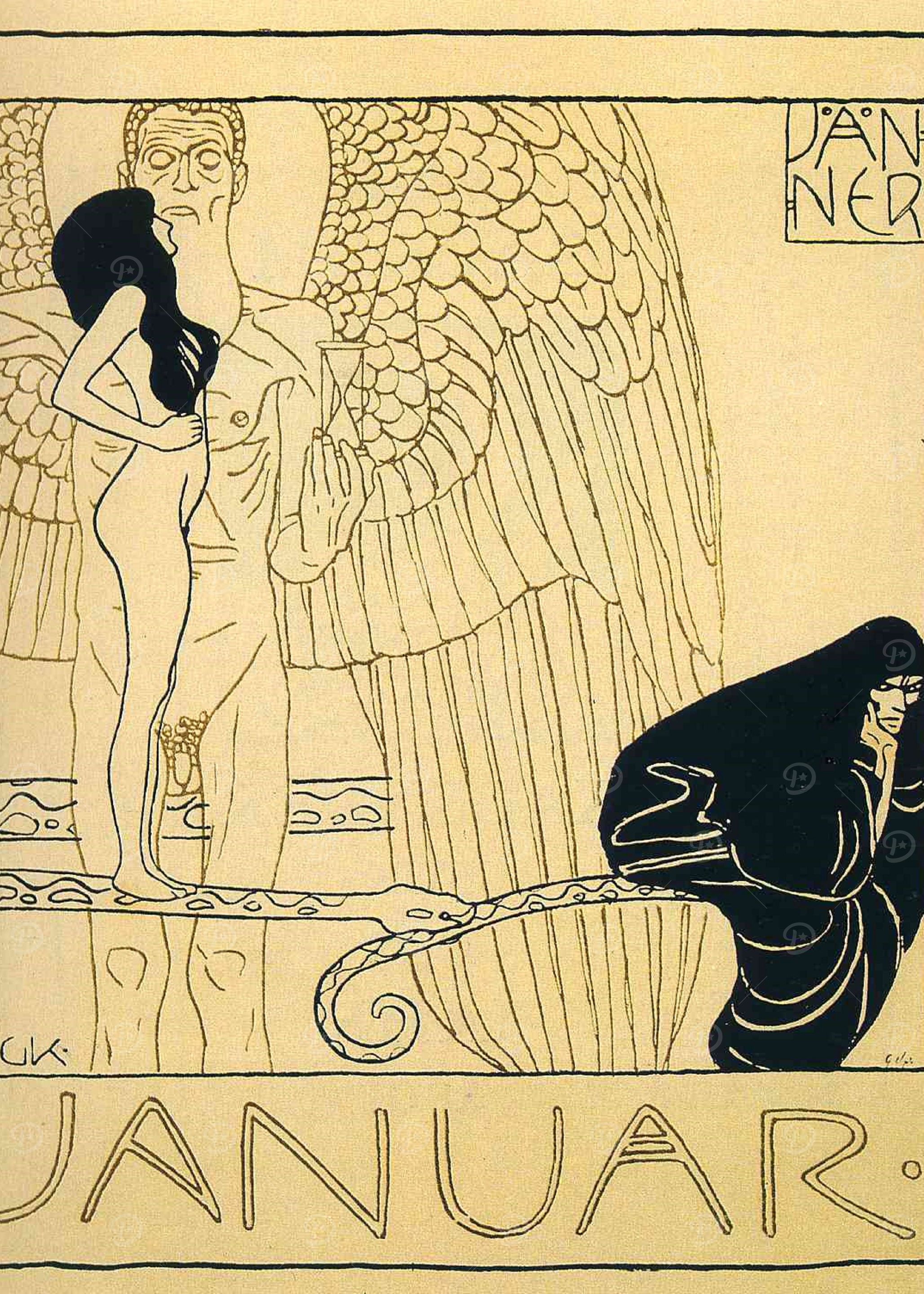 januar by Klimt