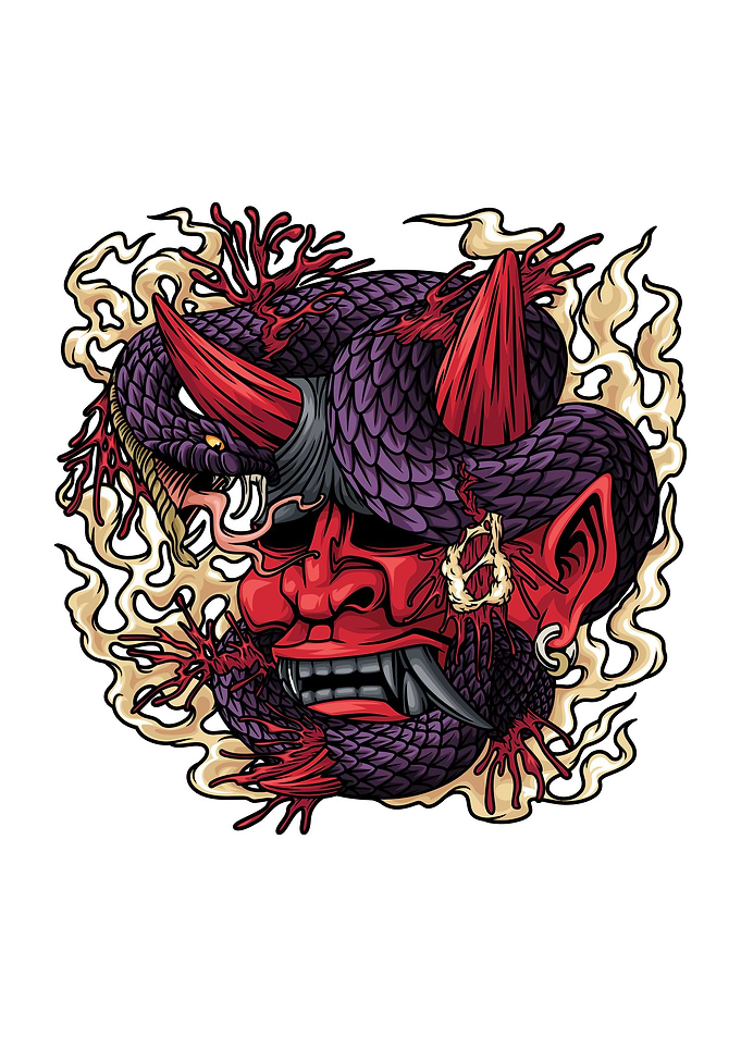 viper and demon oni