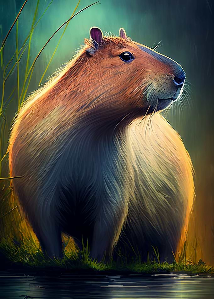 Capybara Water Animal