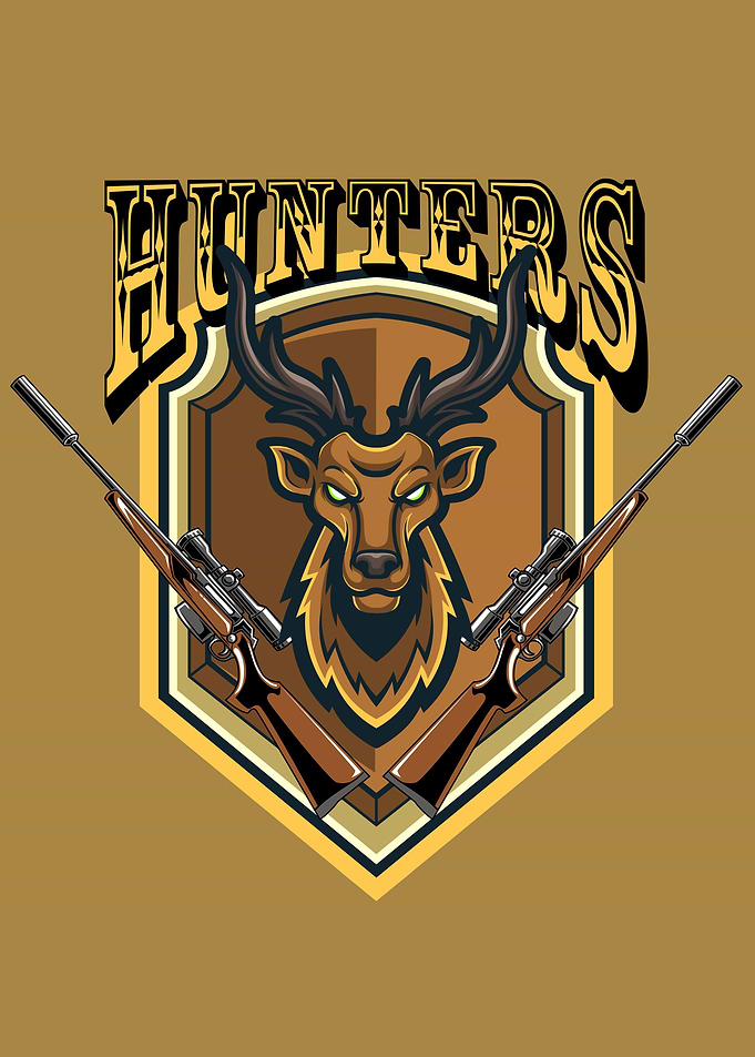 Deer hunting badge