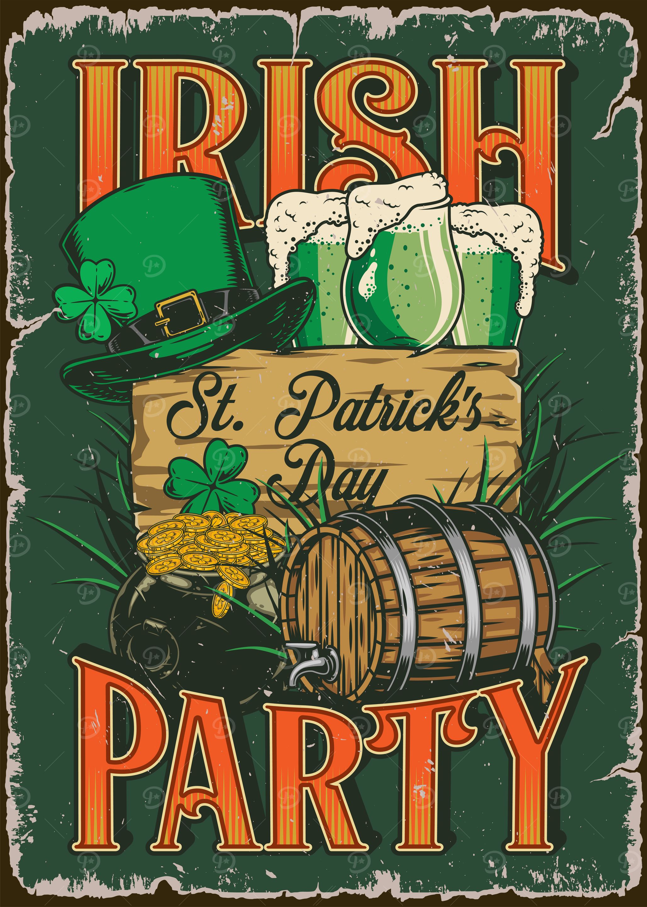 Patricks Day Irish Party