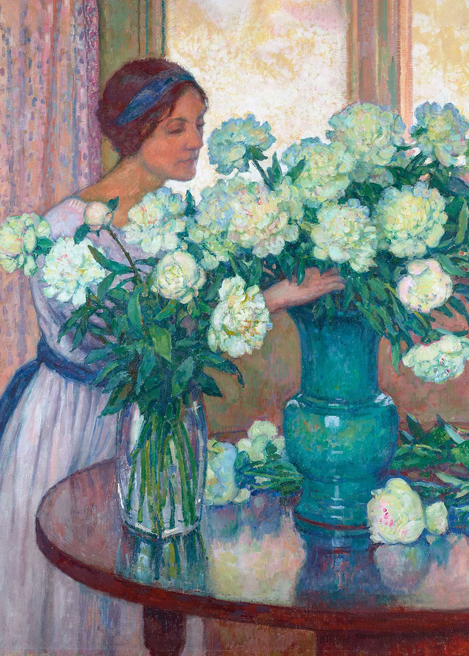 White Peonies