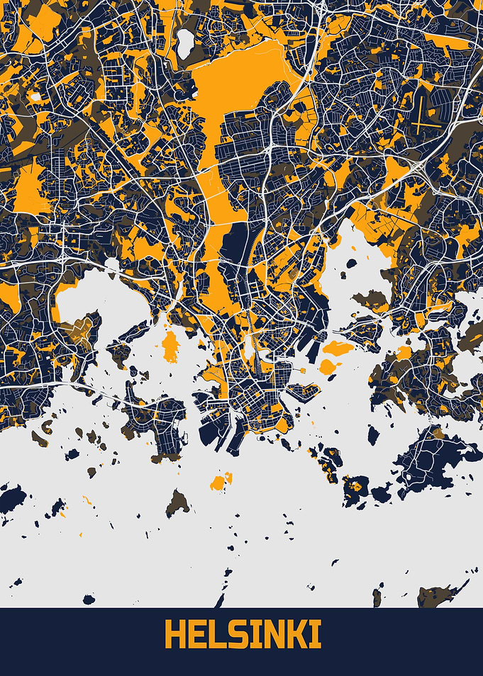 Helsinki City Map
